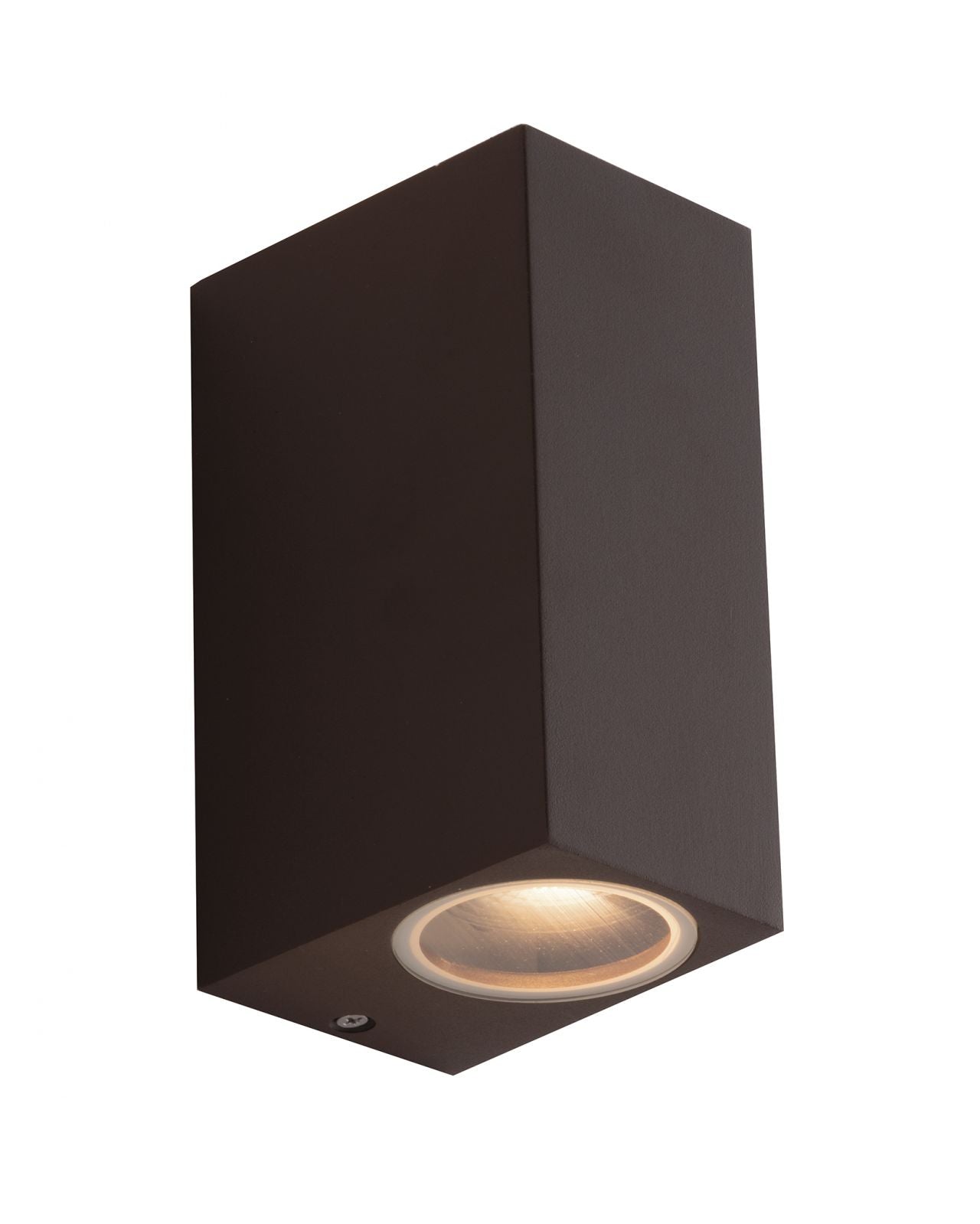 Applique per esterno in alluminio bianco , antracite o corten IP54 lampade GU10 non incluse singola o doppia emissione QUBO Applique per esterno in alluminio bianco , antracite o corten IP54 lampade GU10 non incluse singola o doppia emissione QUBO